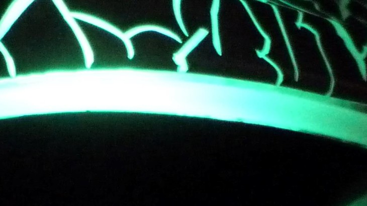 Green Glowing Mouse